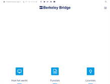 Tablet Screenshot of berkeleybridge.nl